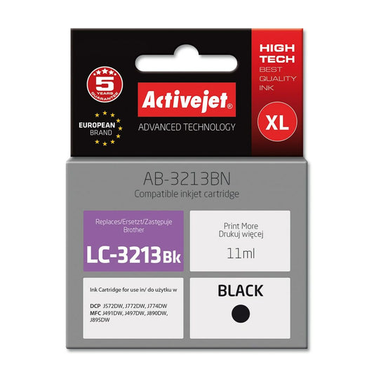 Cartouche d'encre originale Activejet AB-3213BN Noir