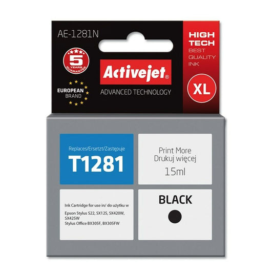 Cartouche d'encre originale Activejet AE-1281N Noir