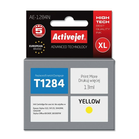 Cartouche d'encre originale Activejet AE-1284N Jaune