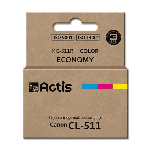 Cartouche d'encre originale Actis KC-511R Cyan/Magenta/Jaune