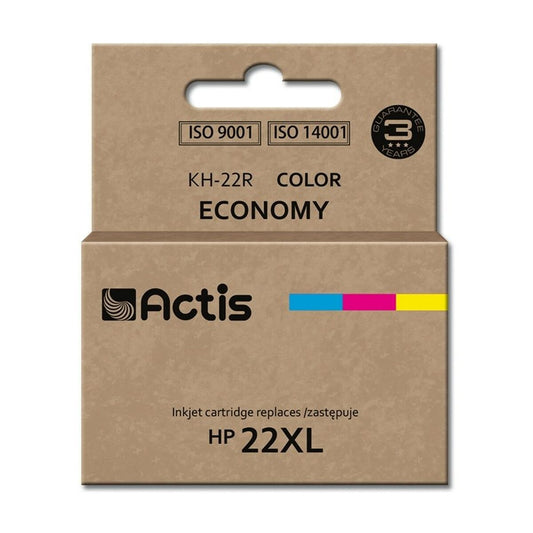 Cartouche d'encre originale Actis KH-22R Blanc Cyan/Magenta/Jaune