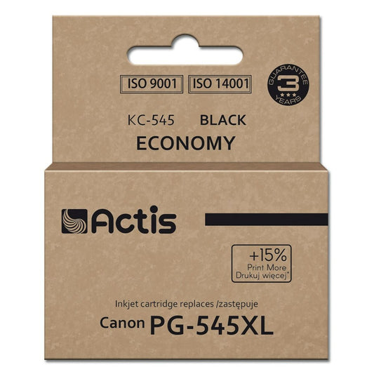 Cartouche d'Encre Compatible Actis KC-545 Noir