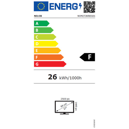 Écran Nilox NXM272KREG01 27" LED IPS 75 Hz