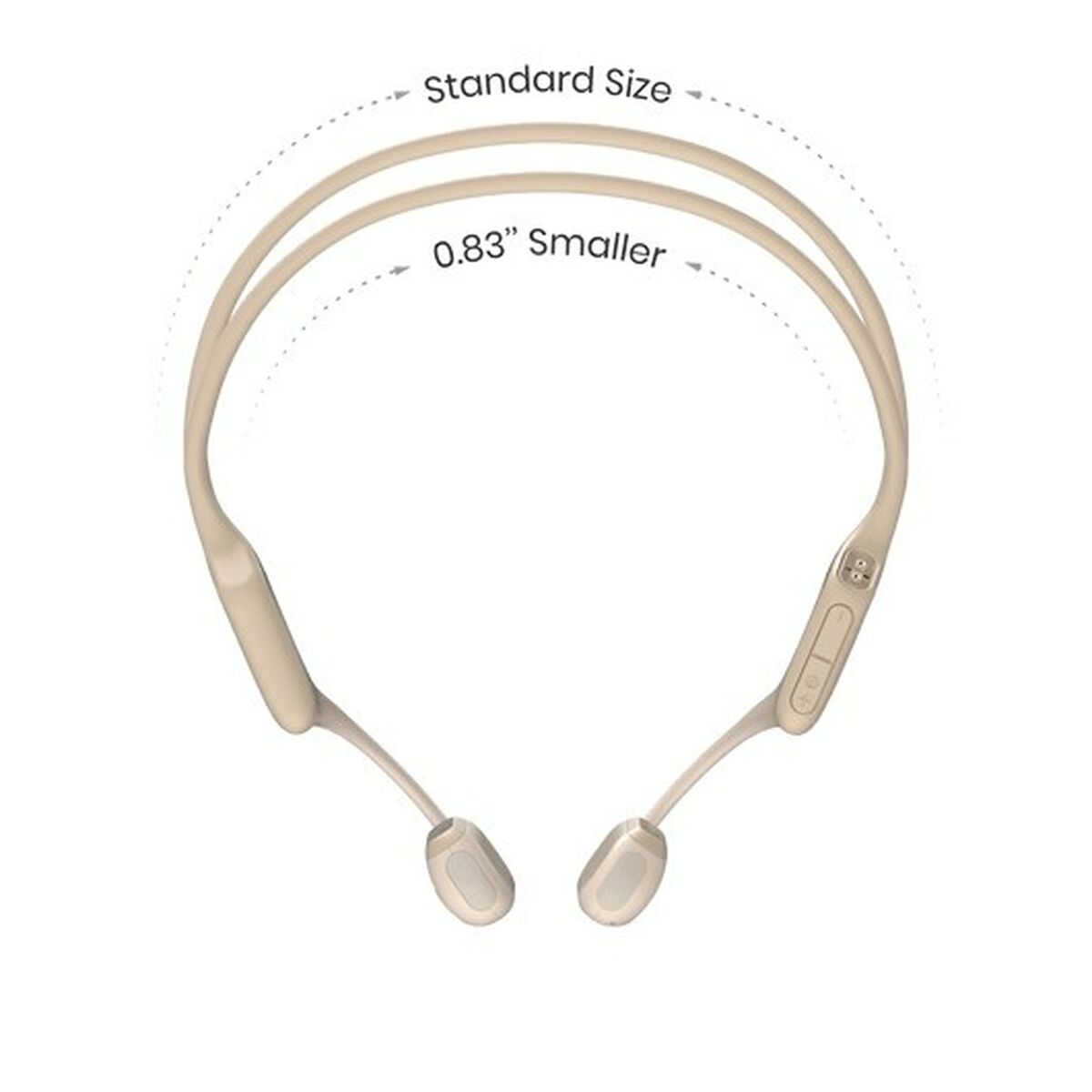 Casques Bluetooth de Sport Shokz S811-MN-BG Beige