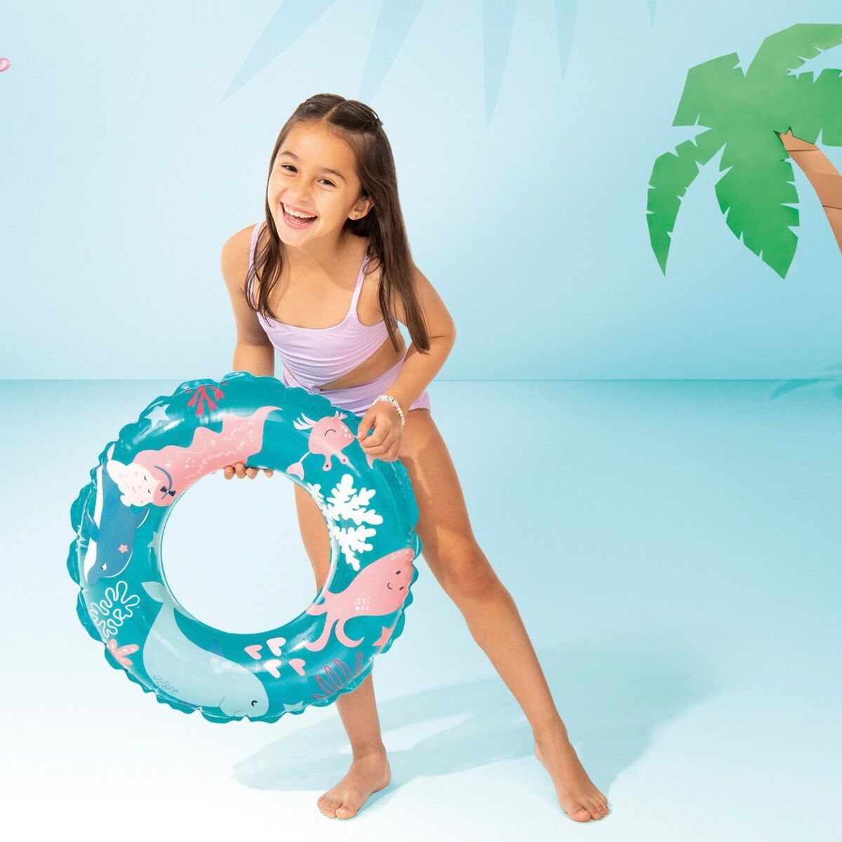 Bouée Gonflable Donut Intex Ø 61 cm (36 Unités)