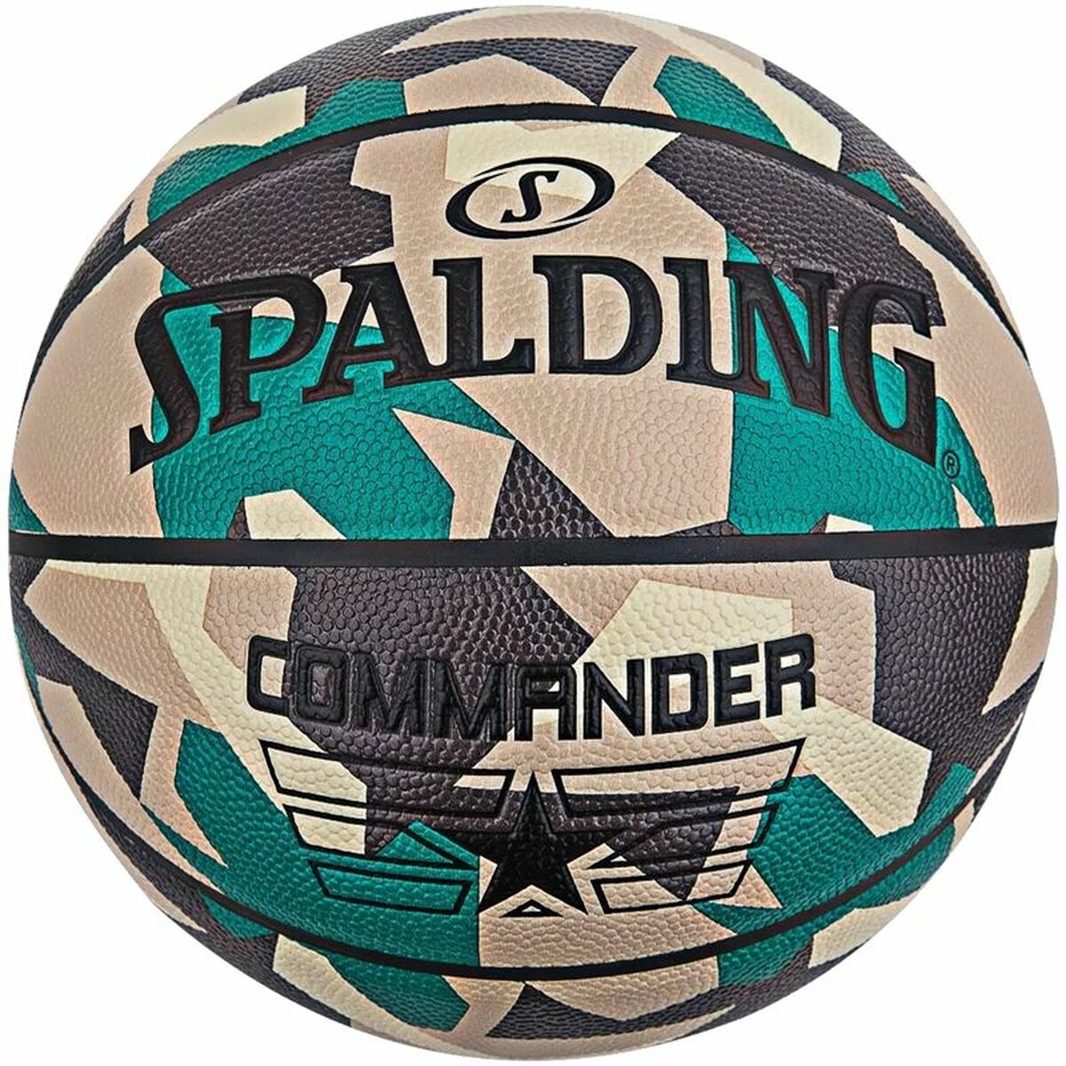 Ballon de basket Spalding Commander Cuir 5