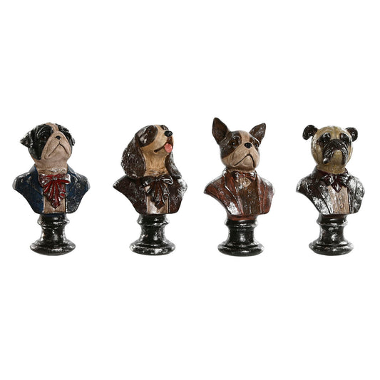 Figurine Décorative Home ESPRIT Multicouleur 10 x 7 x 16,5 cm (4 Unités)