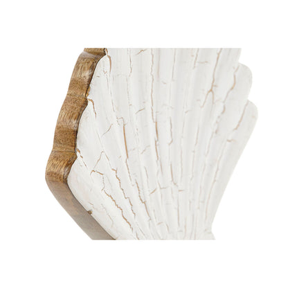 Figurine Décorative Home ESPRIT Blanc Naturel Coquillage méditerranéen 18 x 5 x 28 cm