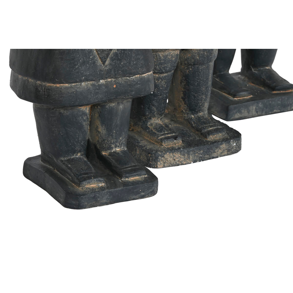 Figurine Décorative Home ESPRIT Gris Guerrier 18,5 x 16,5 x 57 cm (3 Unités)