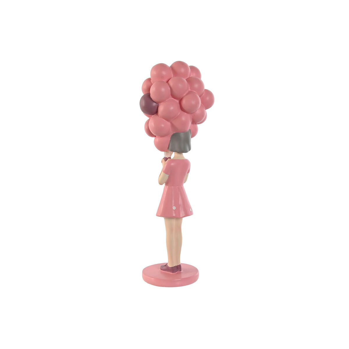 Figurine Décorative Home ESPRIT Rose Mauve chica 11 x 11,7 x 32 cm