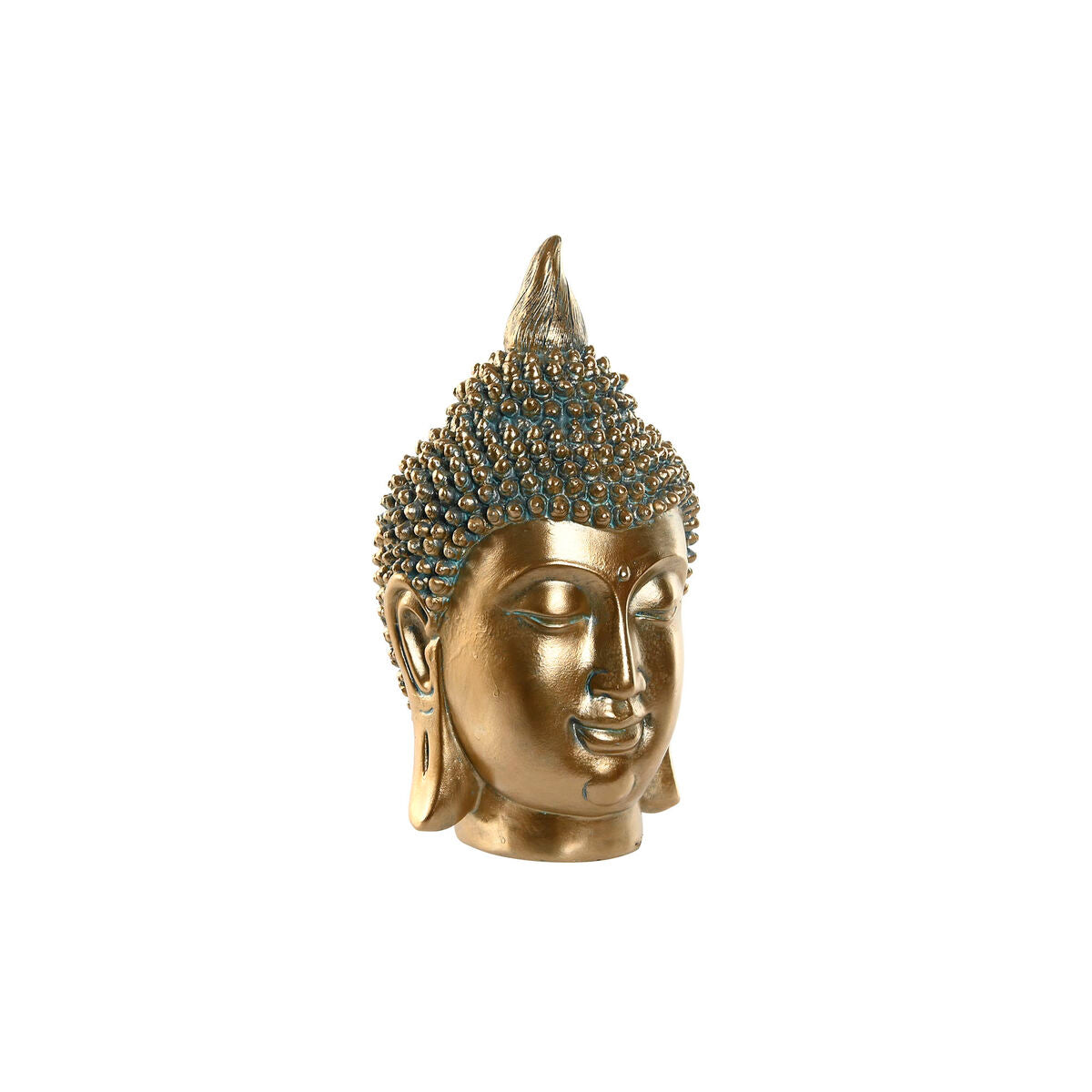 Figurine Décorative Home ESPRIT Doré Buda Oriental 16 x 15,5 x 28 cm