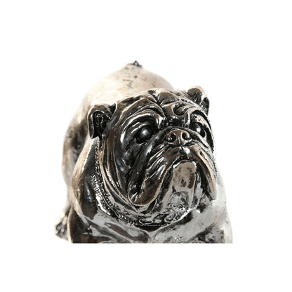 Figurine Décorative Home ESPRIT Argenté Chien Loft 28,5 x 11 x 16 cm