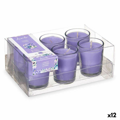 Ensemble de bougies parfumées Lavande x12