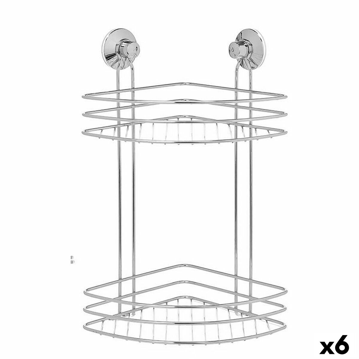 Support de douche Acier ABS 26 x 39 x 19 cm (6 Unités)