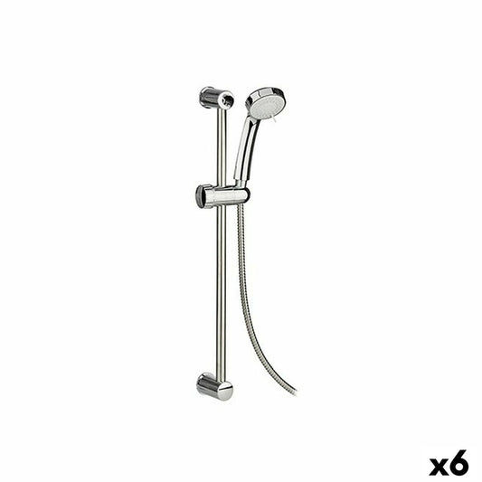 Colonne de douche Argenté Acier Plastique 3 Pièces 18 x 8 x 72,5 cm (6 Unités)