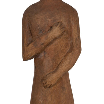 Figurine Décorative Naturel Africain 14,5 x 9 x 38,5 cm (2 Unités)