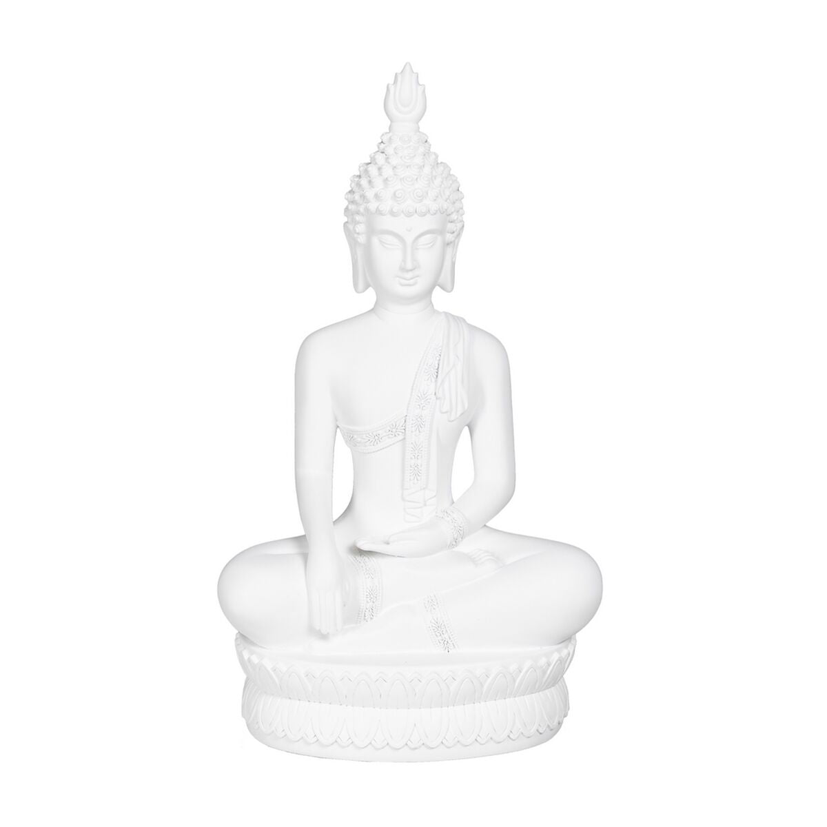 Figurine Décorative Blanc Buda 24 x 14,2 x 41 cm