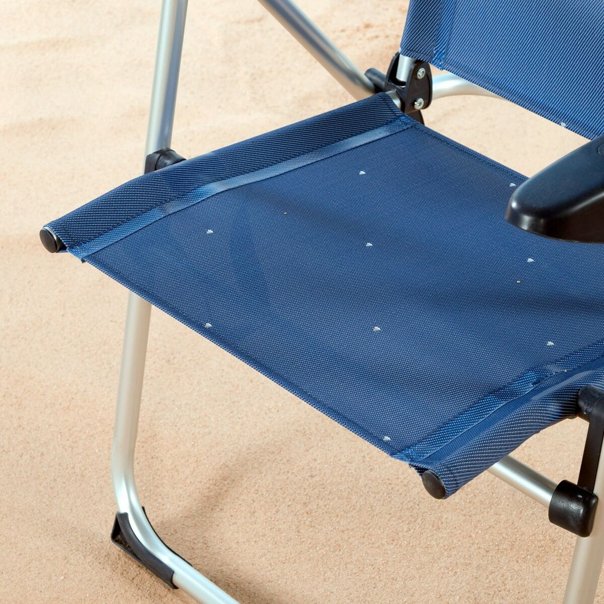 Chaise de Plage Aktive Bleu marine (2 Unités)