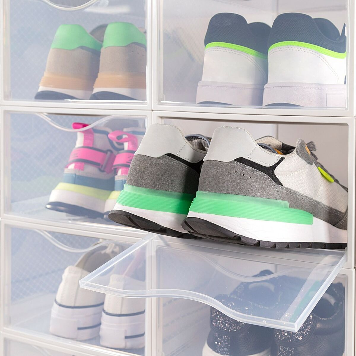 Boîte à chaussures empilable Max Home x6