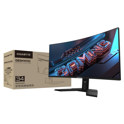 Écran Gigabyte GS34WQC 34" Wide Quad HD