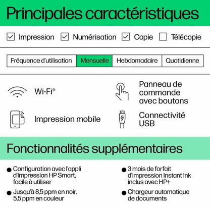 Imprimante Multifonction HP Deskjet 4222e