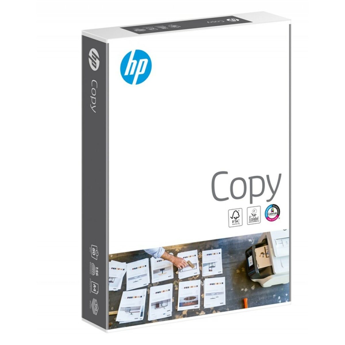 Papier pour imprimante HP HP-005318 Blanc A4 500 Volets