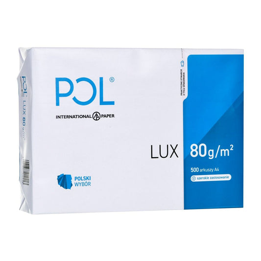 Papier pour imprimante POL International Paper Lux Blanc A4 500 Volets