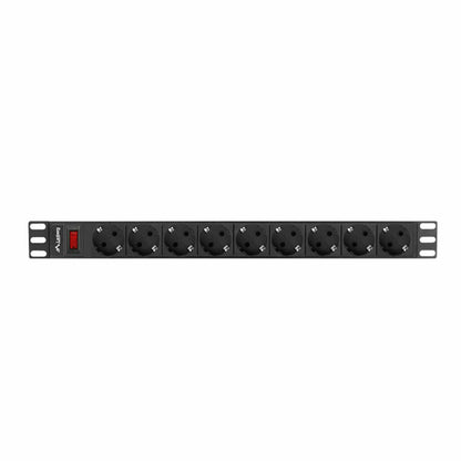 Multiprise 9 Prises avec Interrupteur Lanberg PDU-09F-0300-BK 4000 W 220-250 V 16 A 3 m