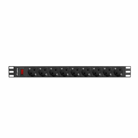 Multiprise 9 Prises avec Interrupteur Lanberg PDU-09F-0300-BK 4000 W 220-250 V 16 A 3 m