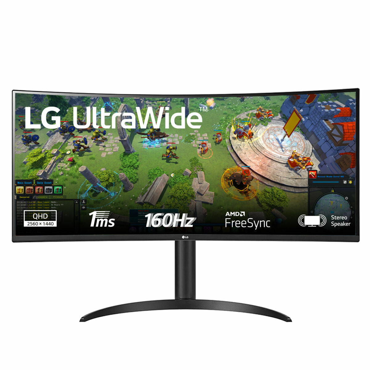 Écran LG 34WP65CP-B 34" Quad HD 160 Hz/s