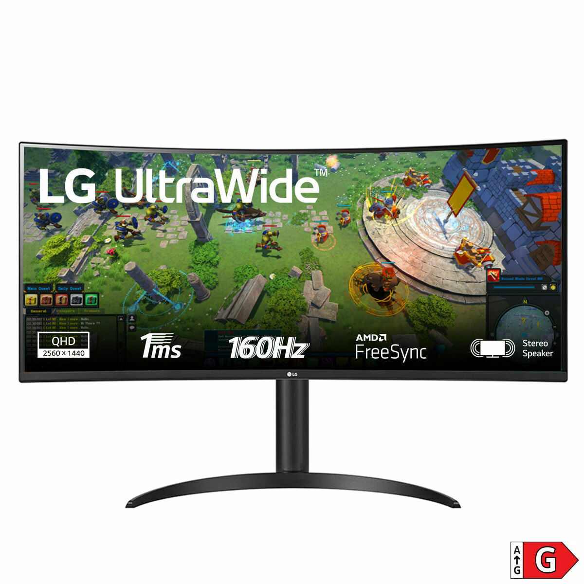 Écran LG 34WP65CP-B 34" Quad HD 160 Hz/s