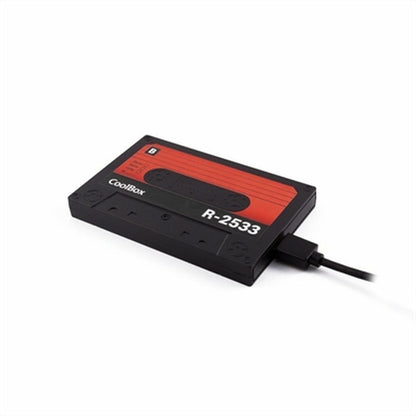 Protection pour disque dur CoolBox COO-SCP2533-R USB Noir/Rouge USB 3.2