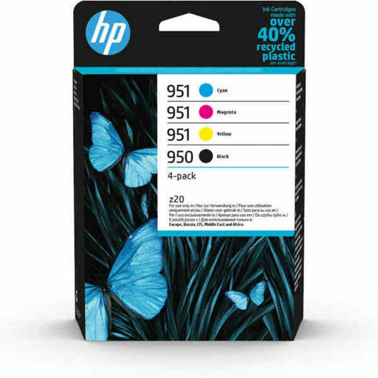 Cartouche d'encre originale HP Jaune Noir Magenta Cyan