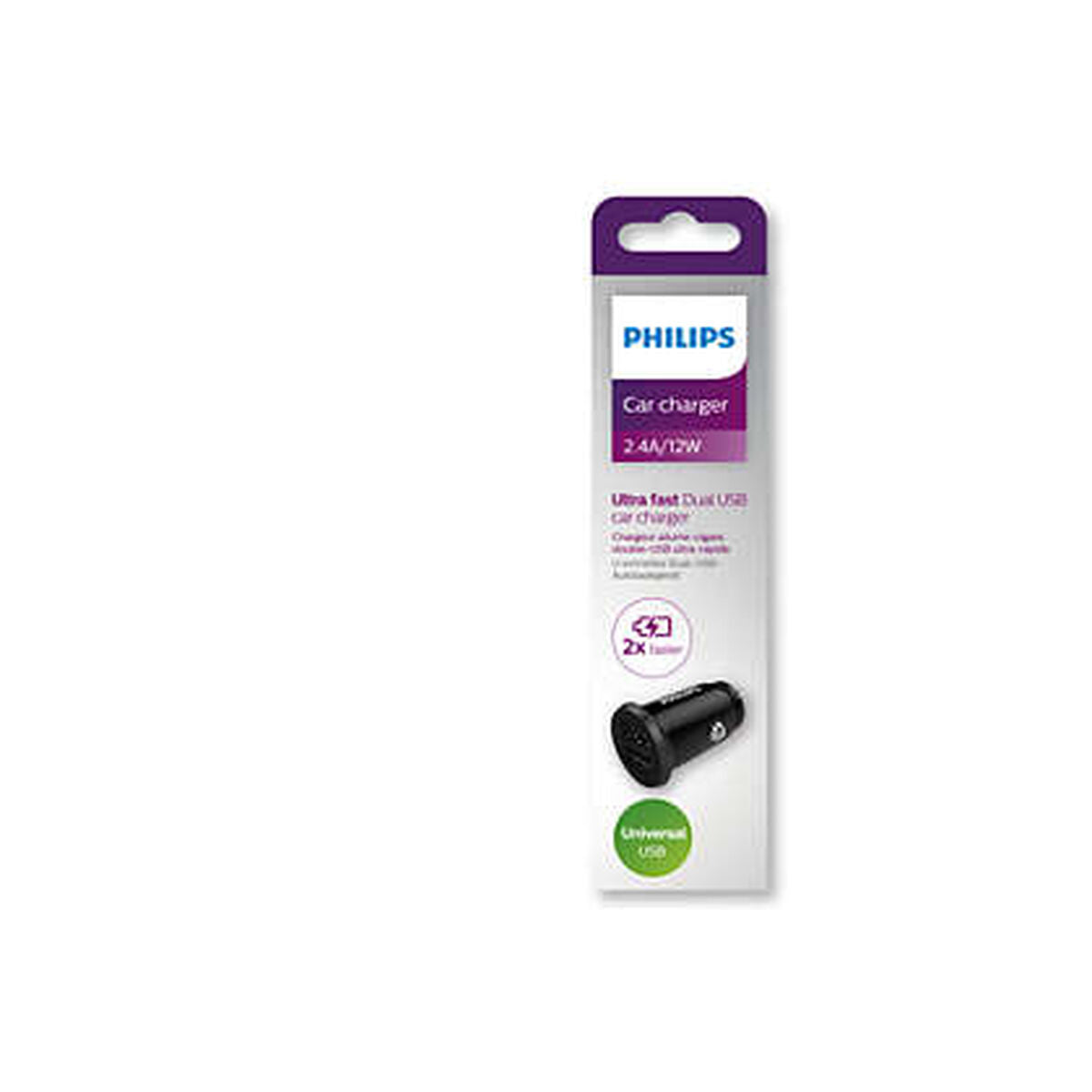 Chargeur de voiture Philips DLP2510/00