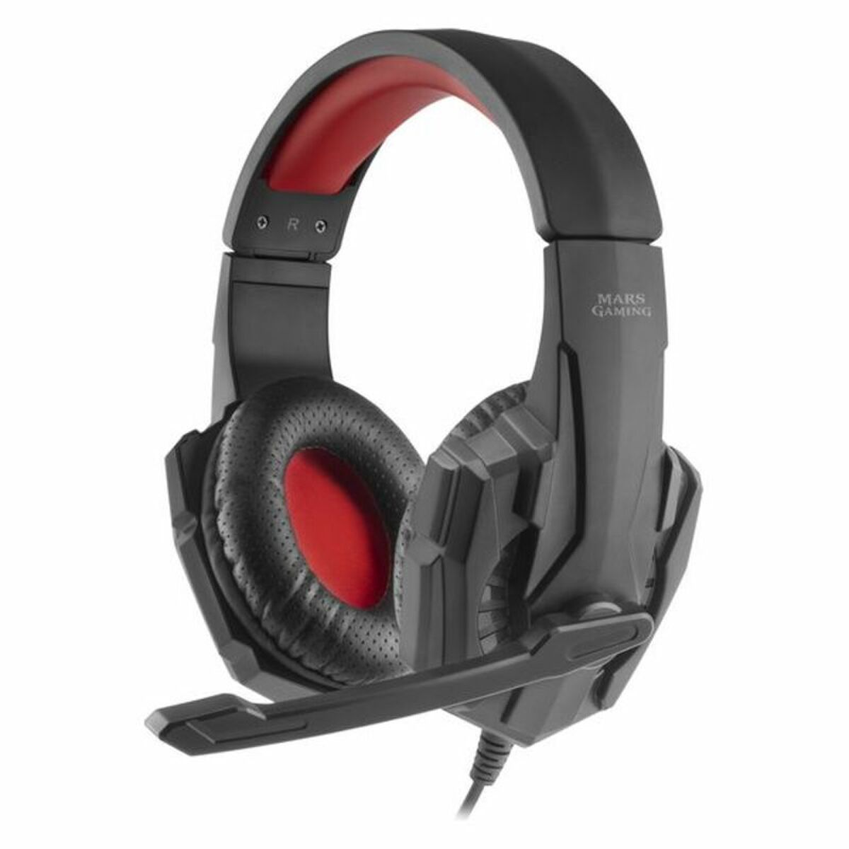 Casques avec Micro Gaming Mars Gaming MH020 Noir