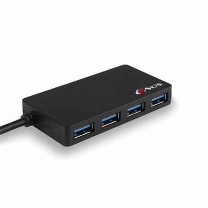 USB NGS-HUB-0044 Noir 480 Mbps