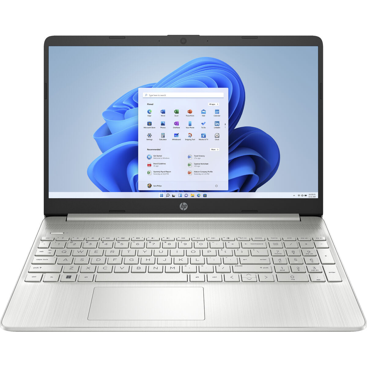 Ordinateur Portable HP 15S-EQ2155NS 15" 16 GB RAM 512 GB SSD Ryzen 7 5700U