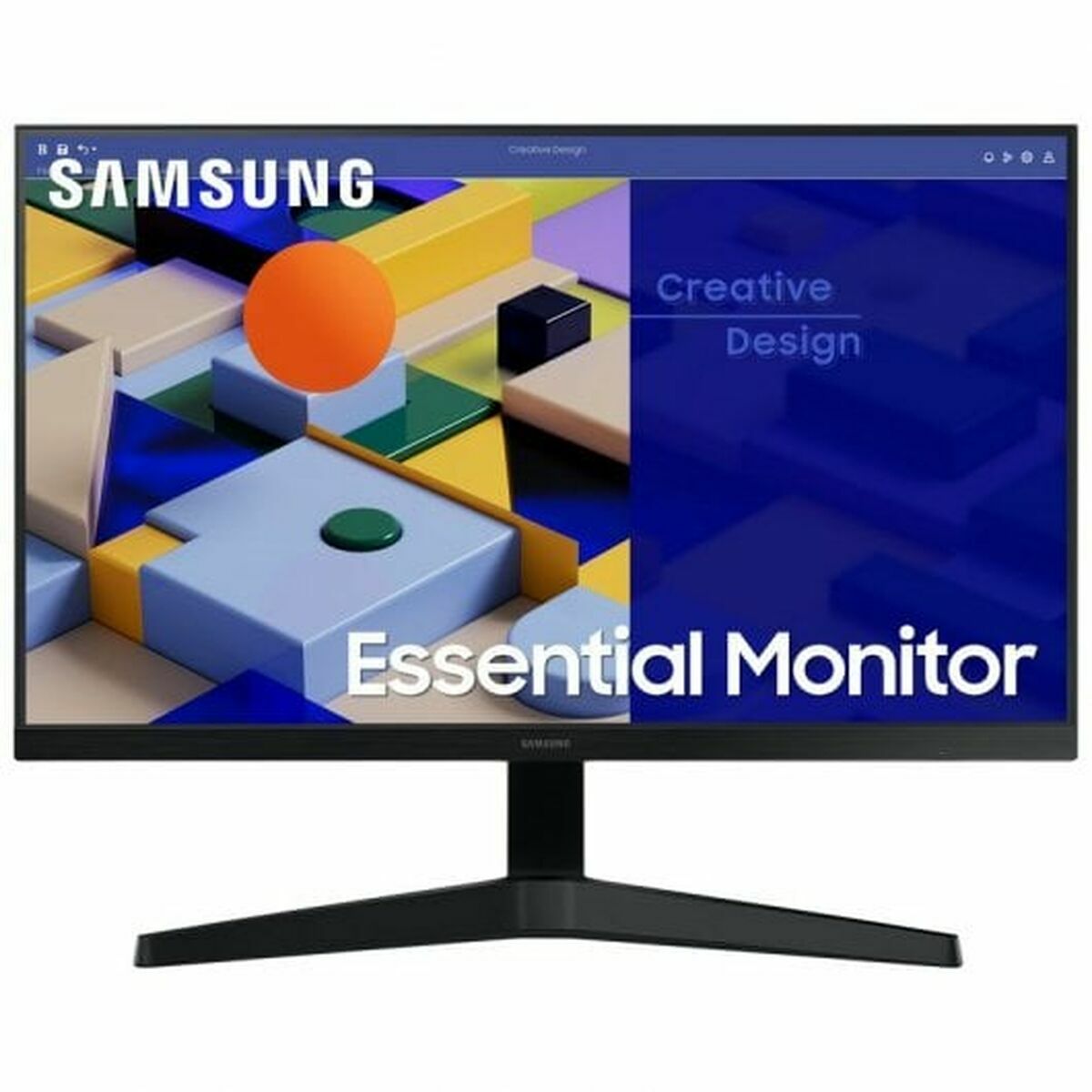 Écran Samsung LS24C314EAU 24" Full HD 75 Hz