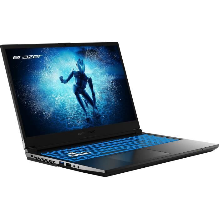 PC portable Gamer - ERAZER - Deputy P60 - 15.6 FHD - 144 Hz - I5-12450H - RAM 16Go - SSD 512Go - RTX4060 - Livré SANS WINDOWS