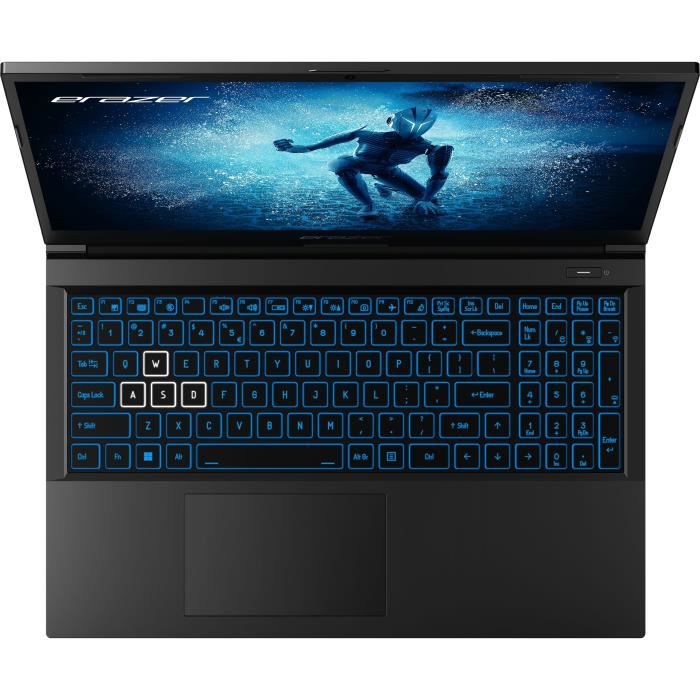 PC portable Gamer - ERAZER - Deputy P60 - 15.6 FHD - 144 Hz - I5-12450H - RAM 16Go - SSD 512Go - RTX4060 - Livré SANS WINDOWS