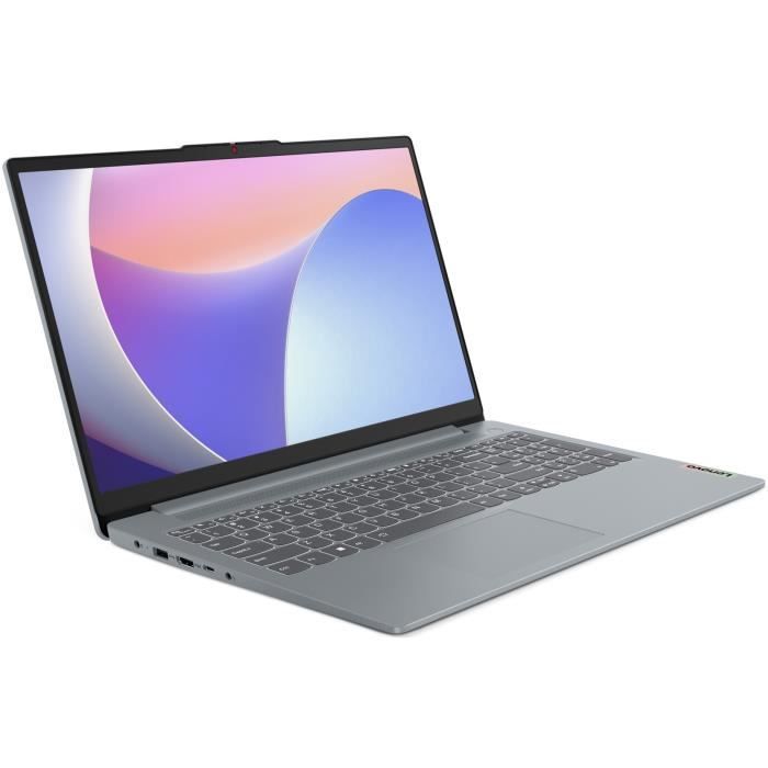 PC Portable Lenovo IdeaPad Slim 3 15AMN8 | 15'' FHD - Intel Core i3 N305 - RAM 8 Go - SSD 512 Go - Sans Windows - AZERTY