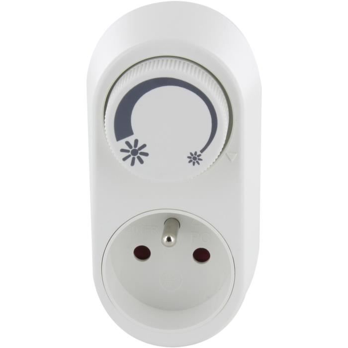 Variateur Chacon - 54041 - Prise dimmer - Blanc