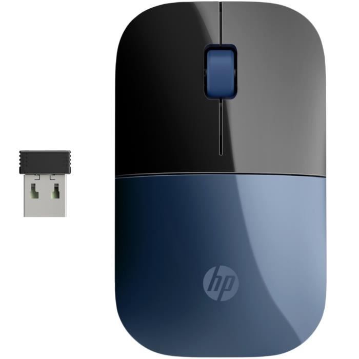 Souris sans fil HP Z3700 - Bleue Lumiere