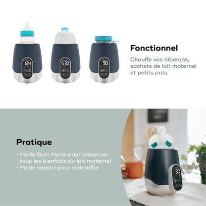 BABYMOOV Chauffe biberon nomade maison/voiture NutriSmart - Programmable