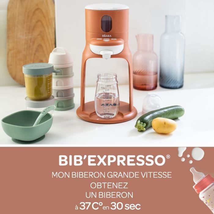 BEABA, Bib expresso, préparateur-chauffe biberon/petits pots, Terracotta