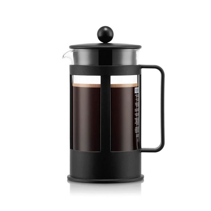 KENYA - Cafetière a piston BODUM , 8 tasses, 1.0 l