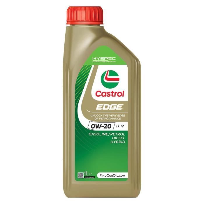 Huile moteur - CASTROL - EDGE 0W-20 LL IV - 1L