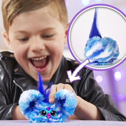 Furby Furblets Ooh-Koo Rock, Mini peluche électronique pour filles et garçons, plus de 45 sons, a partir de 6 ans, Hasbro