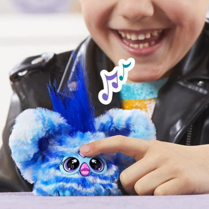 Furby Furblets Ooh-Koo Rock, Mini peluche électronique pour filles et garçons, plus de 45 sons, a partir de 6 ans, Hasbro