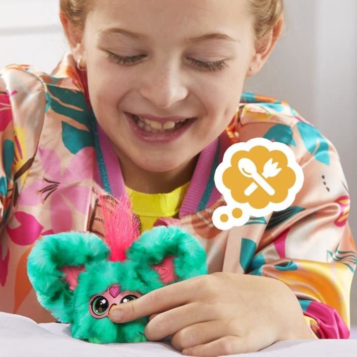 Furby Furblets Mello-Nee, Mini peluche électronique pour filles et garçons, plus de 45 sons, a partir de 6 ans, Hasbro